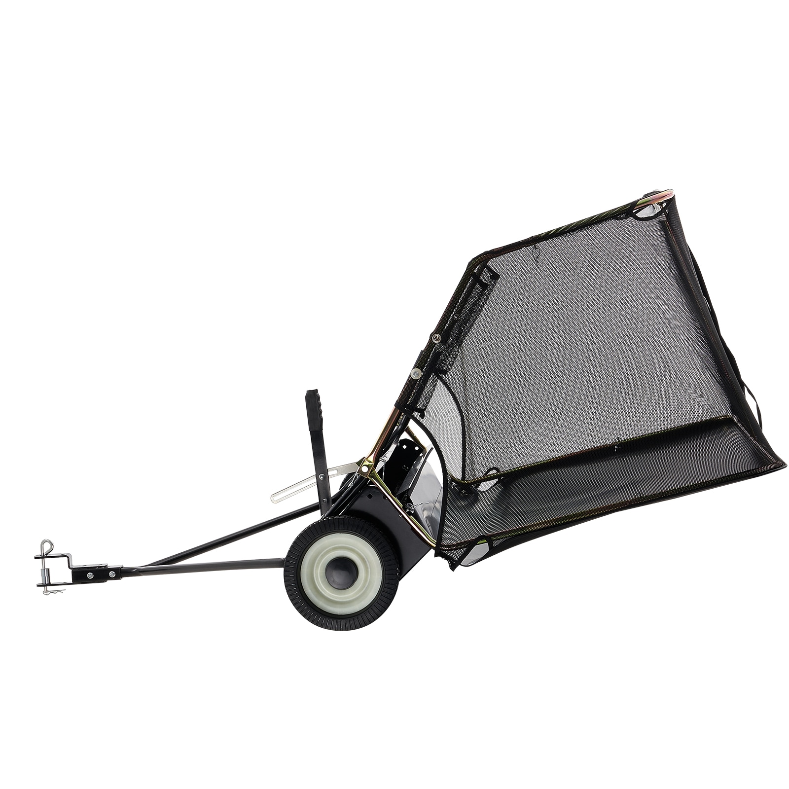Lawn Sweeper Tow Behind 52 Inch Large Grass Collector For Garden_voghion.com